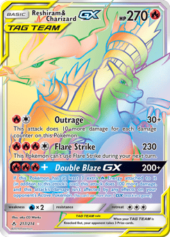 Reshiram & Charizard-GX