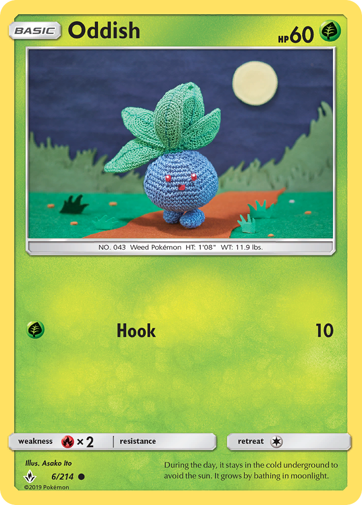 Oddish — Unbroken Bonds #006 / 214