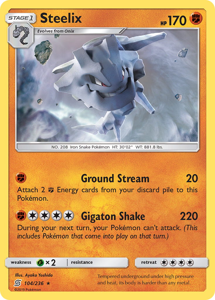 Steelix — Unified Minds #104 / 236