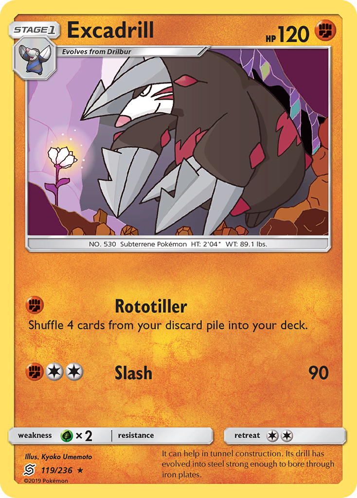Excadrill — Unified Minds #119 / 236