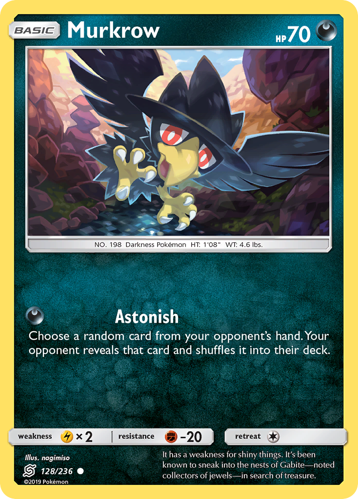 Murkrow — Unified Minds #128 / 236