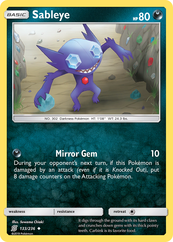 Sableye — Unified Minds #133 / 236