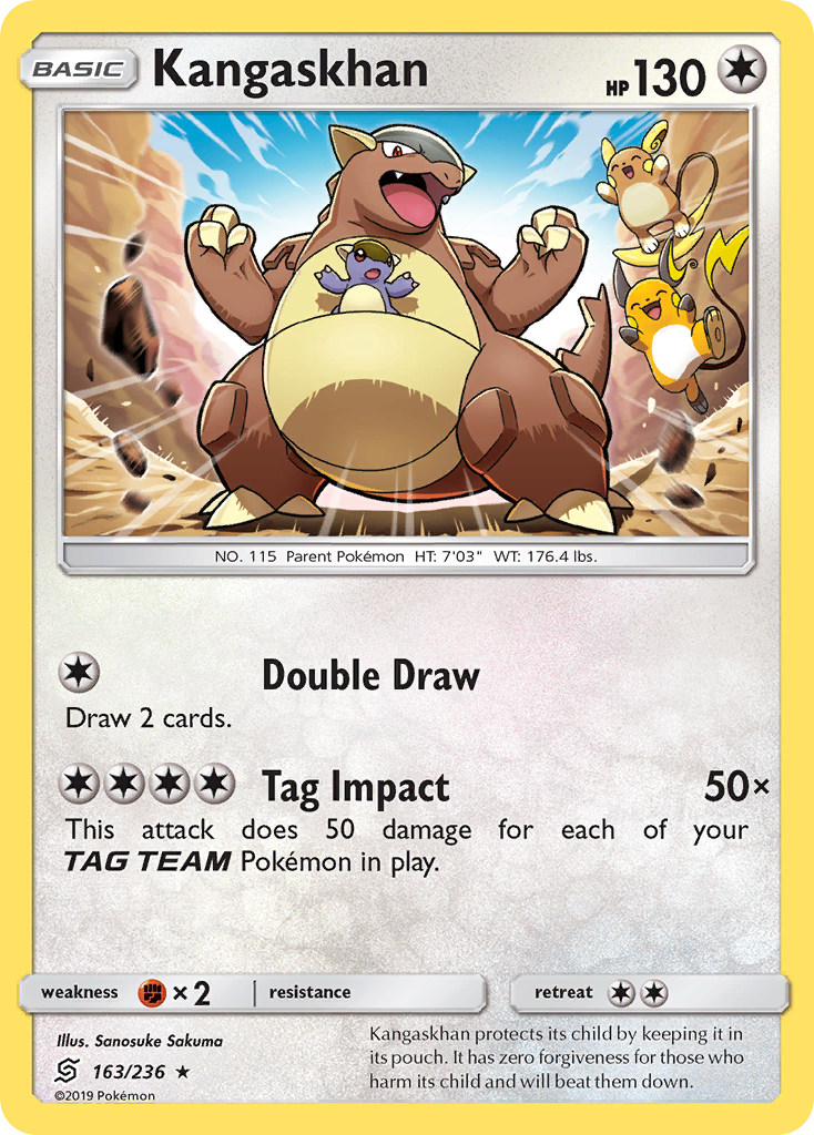 Kangaskhan — Unified Minds #163 / 236