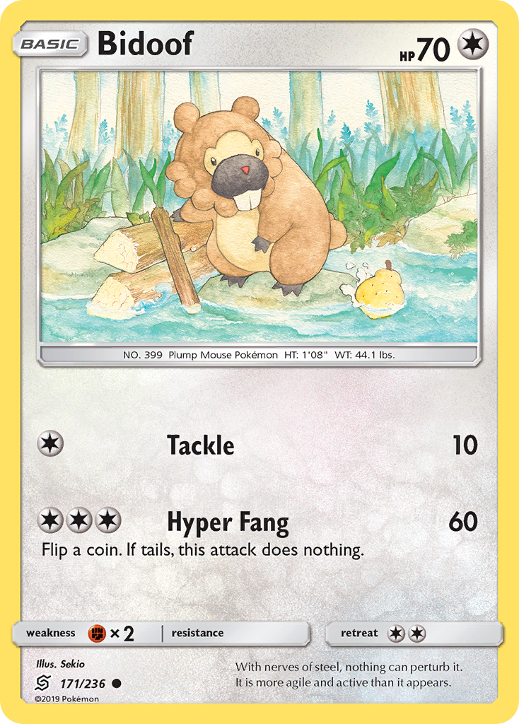Bidoof — Unified Minds #171 / 236