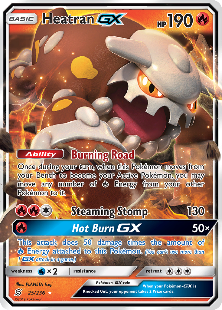 Heatran-GX — Unified Minds #025 / 236