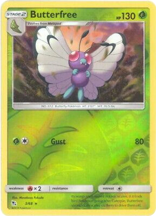 Butterfree — Hidden Fates #003 / 68