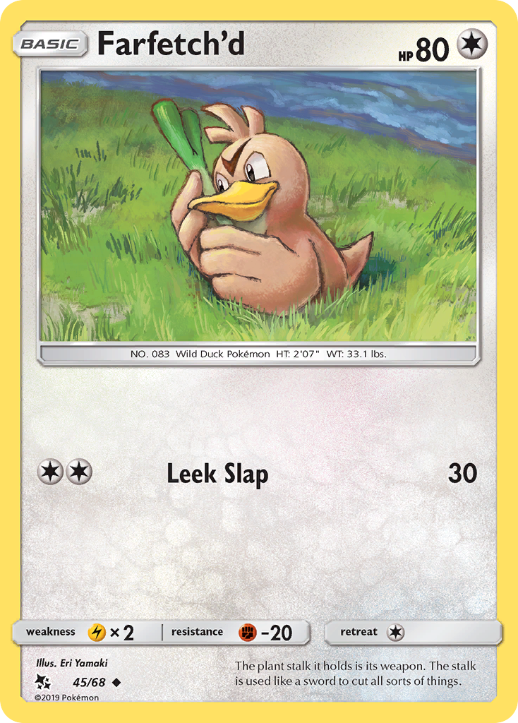 Farfetch'd — Hidden Fates #045 / 68