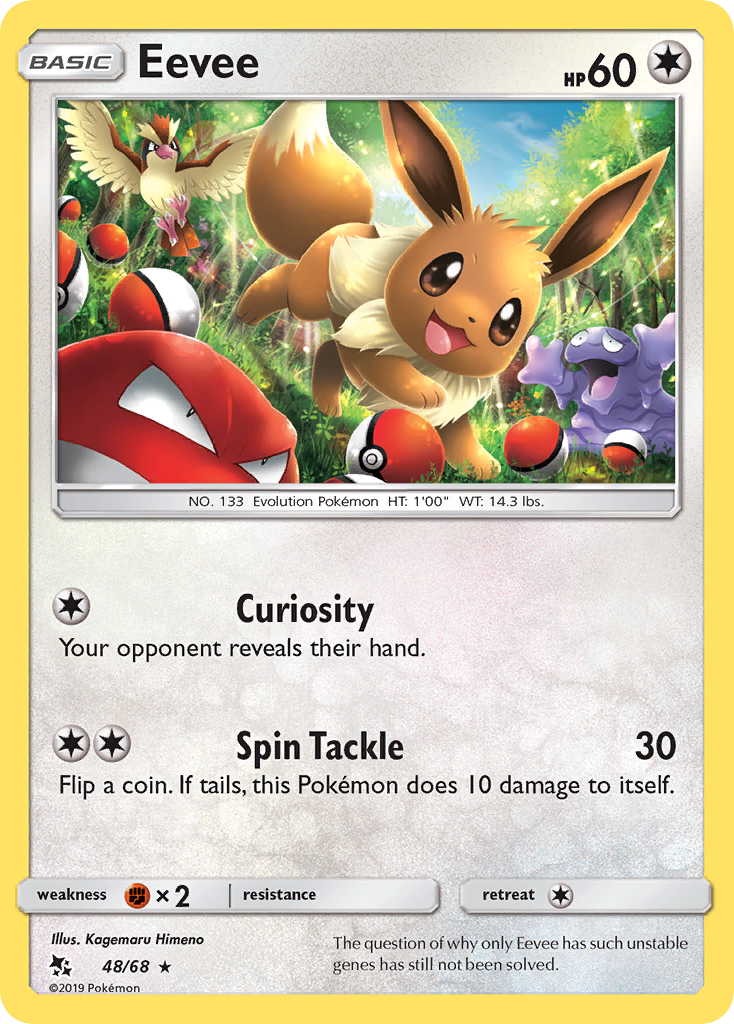Eevee — Hidden Fates #048 / 68