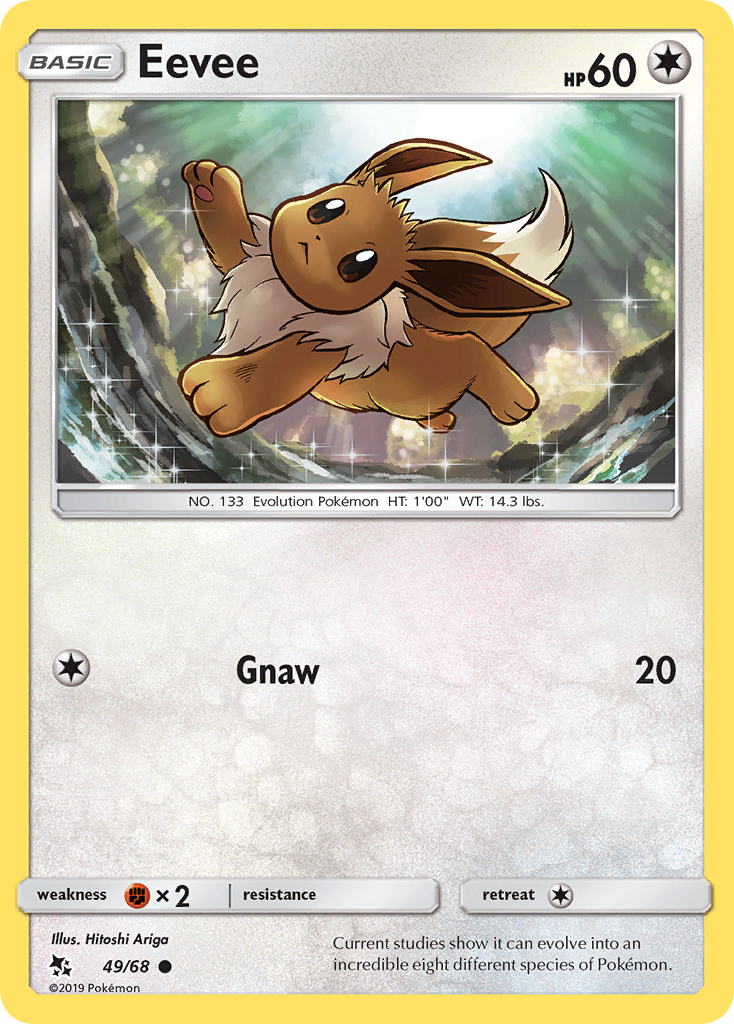 Eevee — Hidden Fates #049 / 68