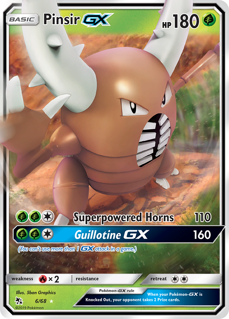 Pinsir-GX — Hidden Fates #006 / 68