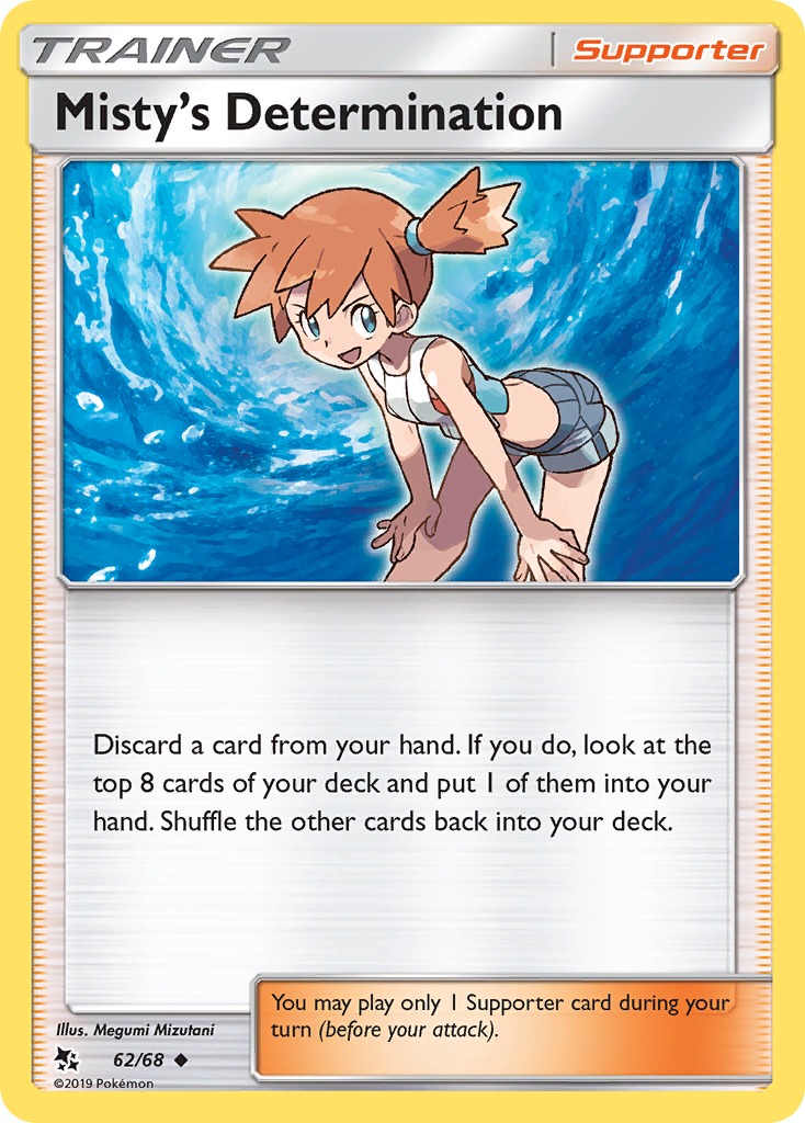 Misty's Determination — Hidden Fates #062 / 68