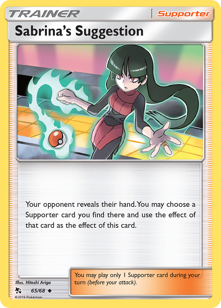 Sabrina's Suggestion — Hidden Fates #065 / 68