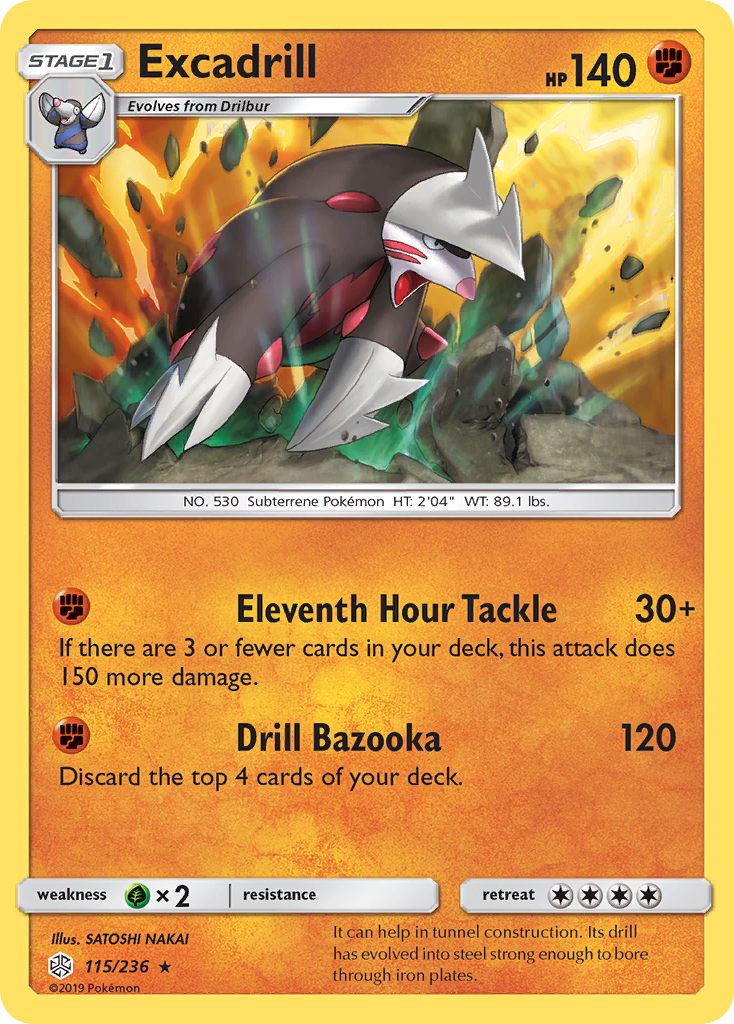 Excadrill — Cosmic Eclipse #115 / 236