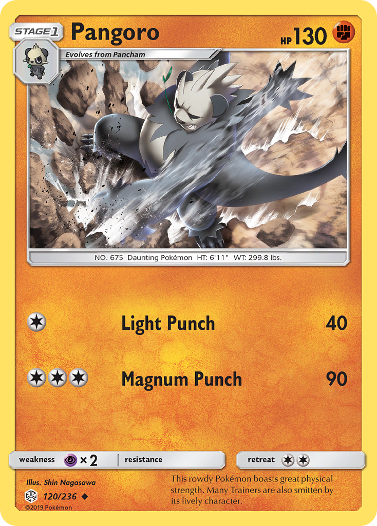 Pangoro — Cosmic Eclipse #120 / 236
