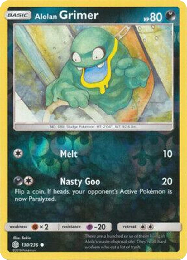Alolan Grimer — Cosmic Eclipse #130 / 236