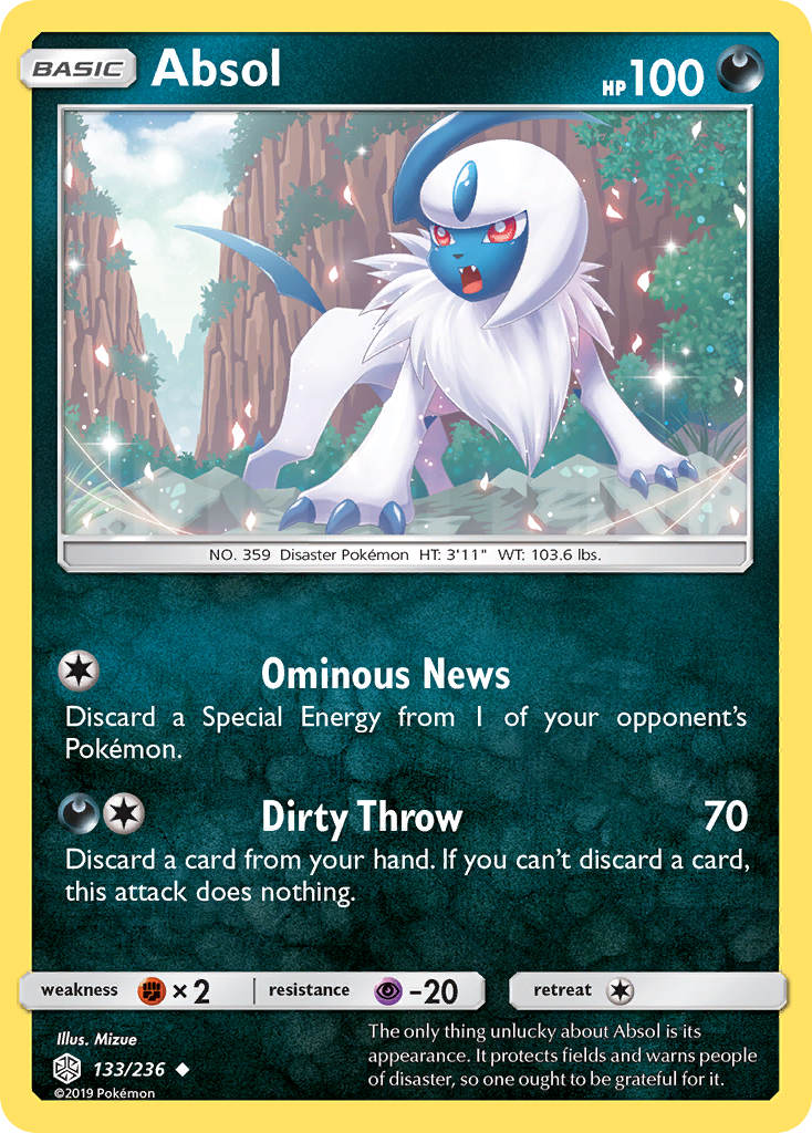 Absol — Cosmic Eclipse #133 / 236