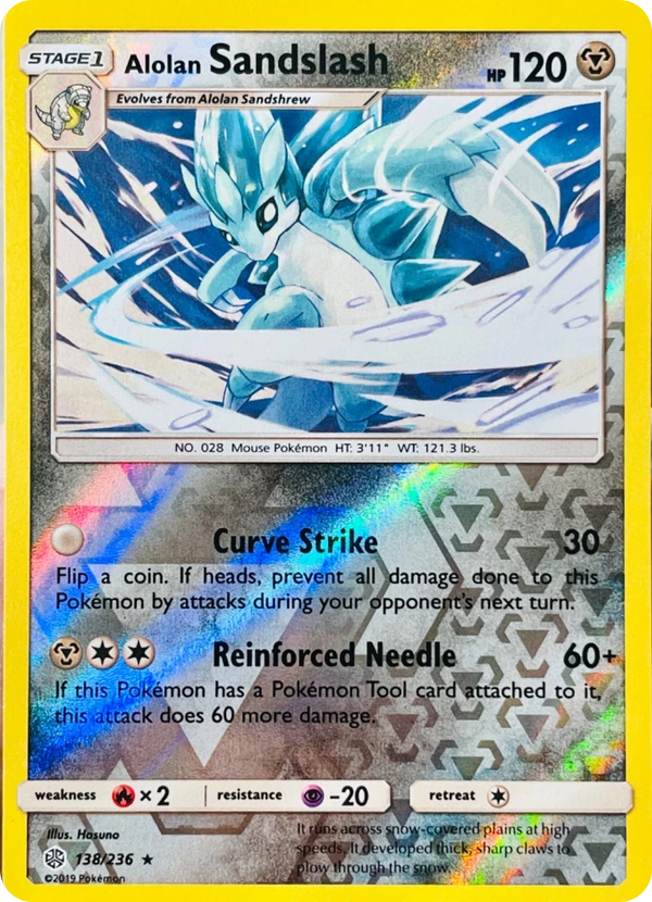 Alolan Sandslash — Cosmic Eclipse #138 / 236