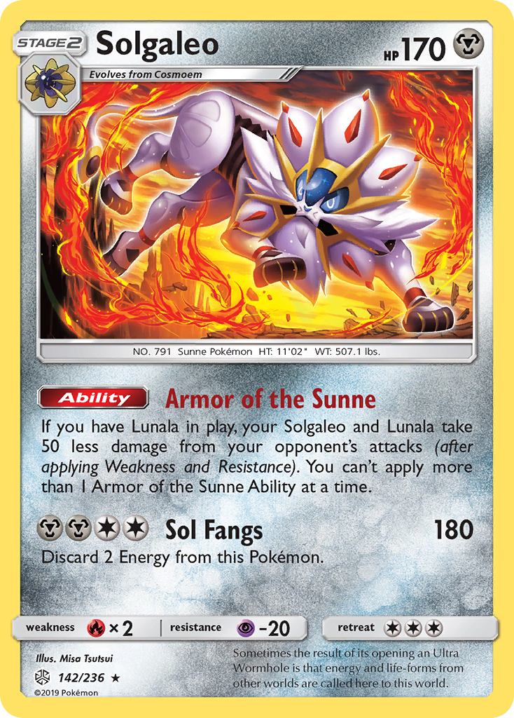 Solgaleo — Cosmic Eclipse #142 / 236