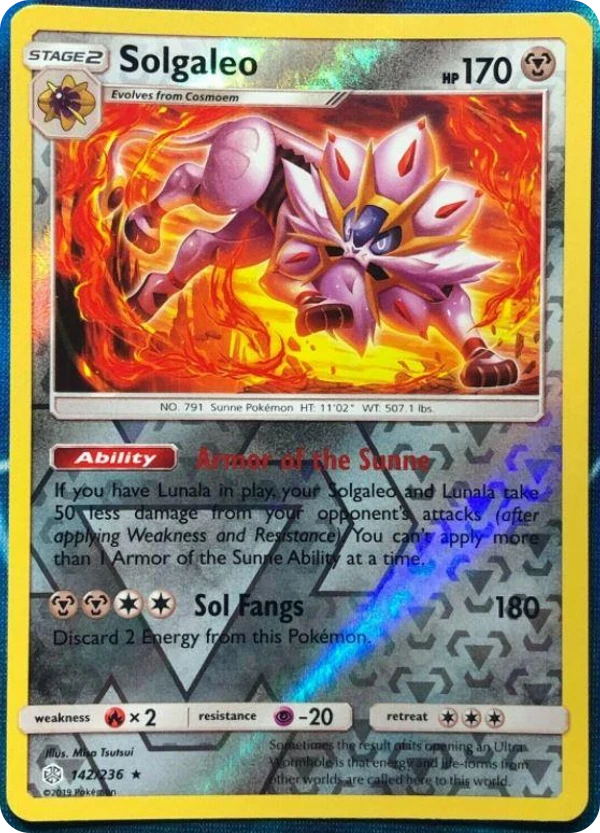 Solgaleo — Cosmic Eclipse #142 / 236