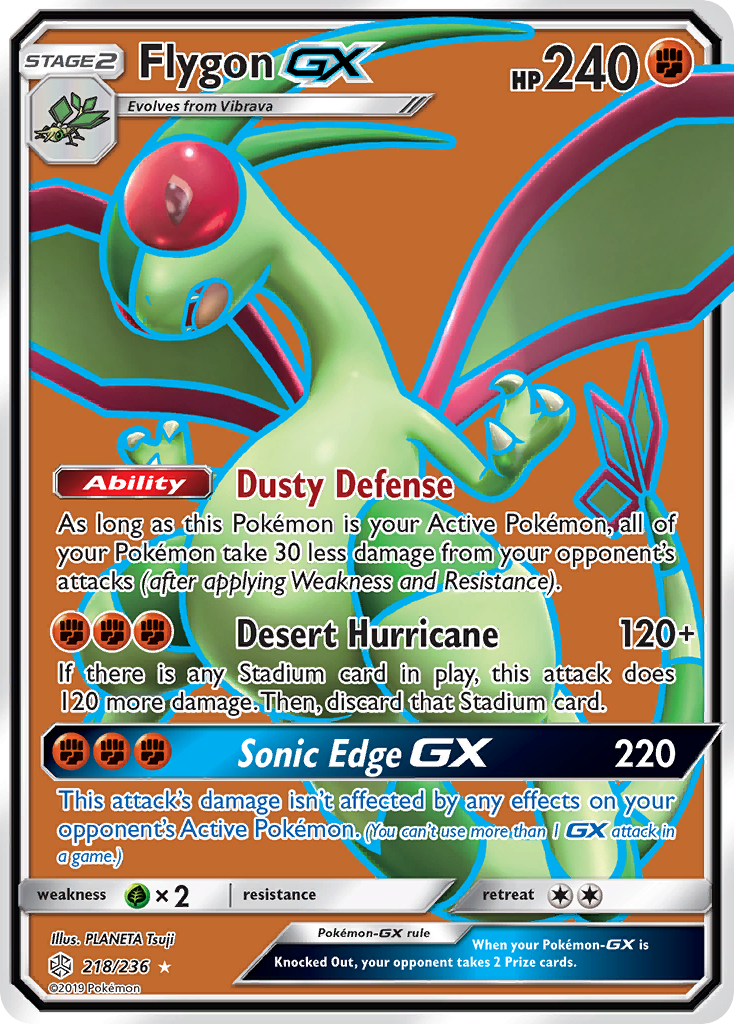 Flygon-GX — Cosmic Eclipse #218 / 236