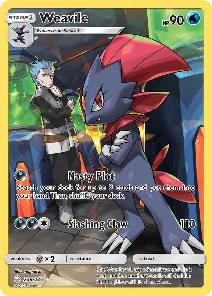 Weavile — Cosmic Eclipse #238 / 236