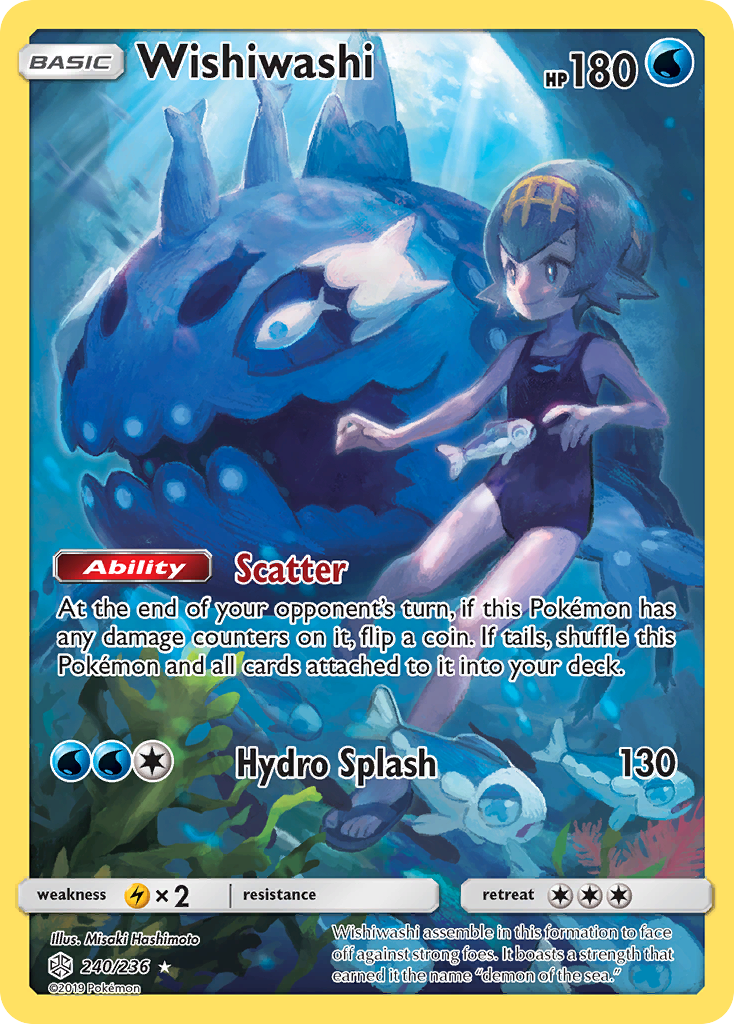 Wishiwashi — Cosmic Eclipse #240 / 236