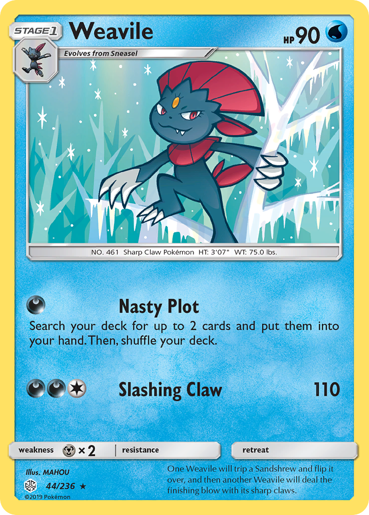 Weavile — Cosmic Eclipse #044 / 236