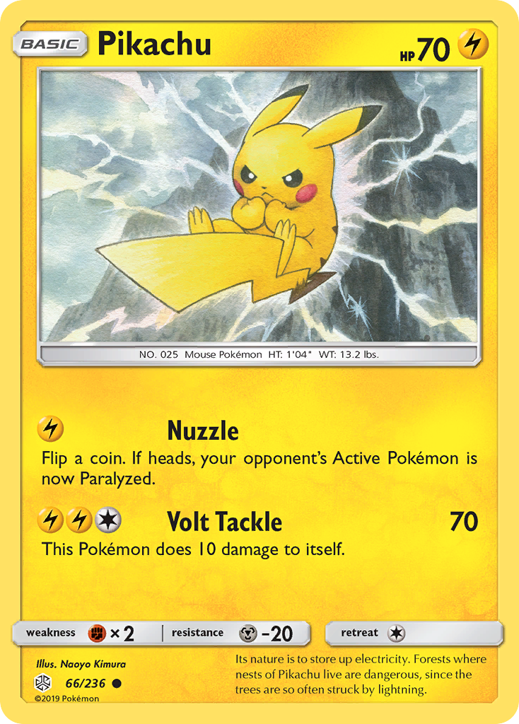 Pikachu — Cosmic Eclipse #066 / 236