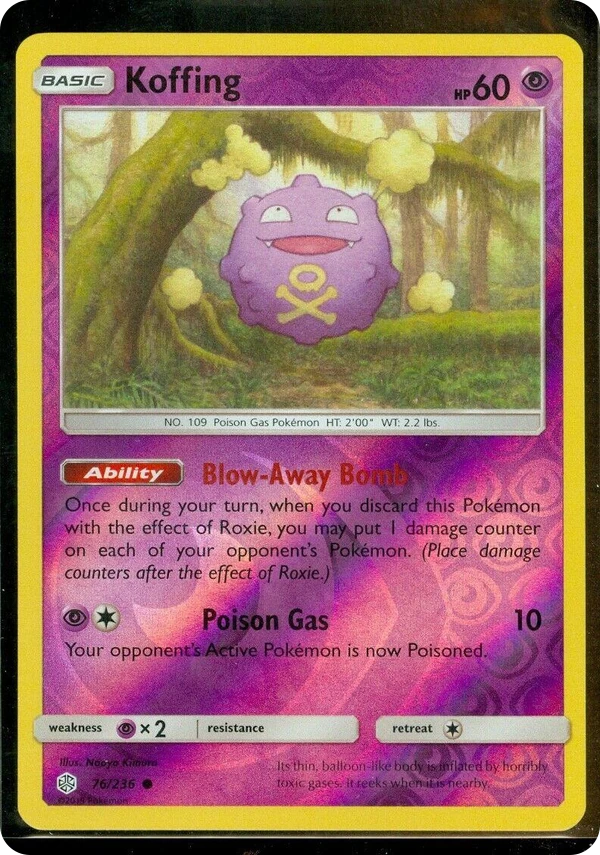 Koffing — Cosmic Eclipse #076 / 236