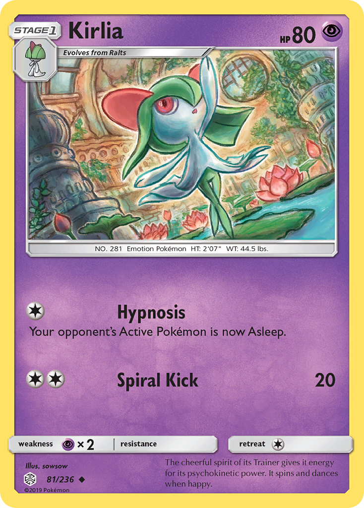 Kirlia — Cosmic Eclipse #081 / 236