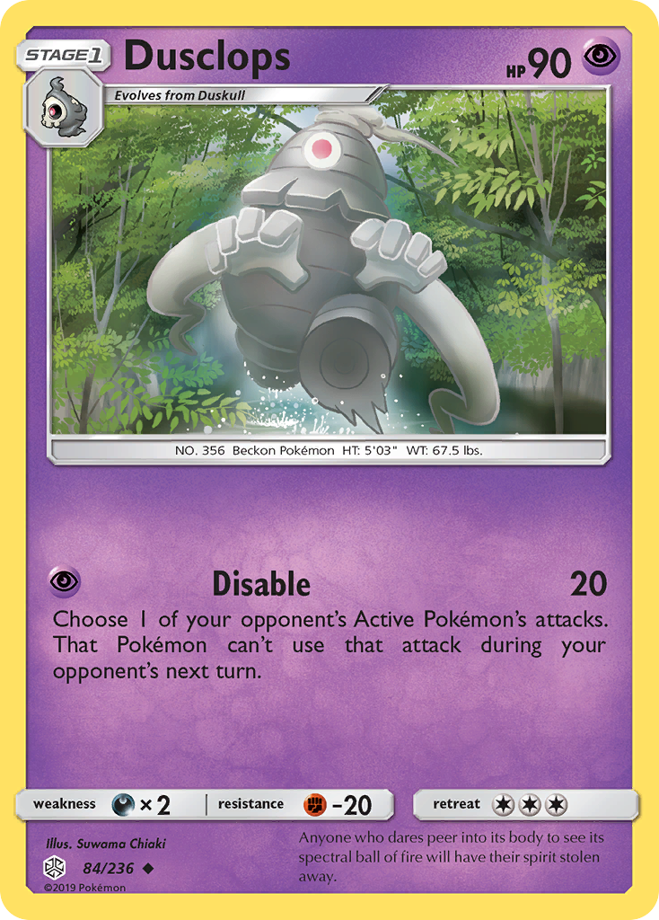 Dusclops — Cosmic Eclipse #084 / 236