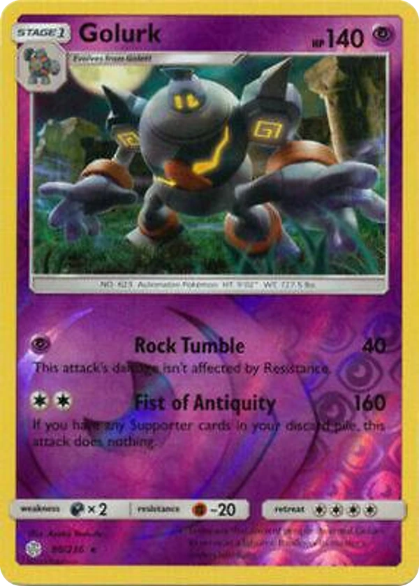 Golurk — Cosmic Eclipse #090 / 236