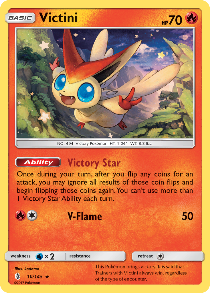 Victini — Guardians Rising #010 / 145