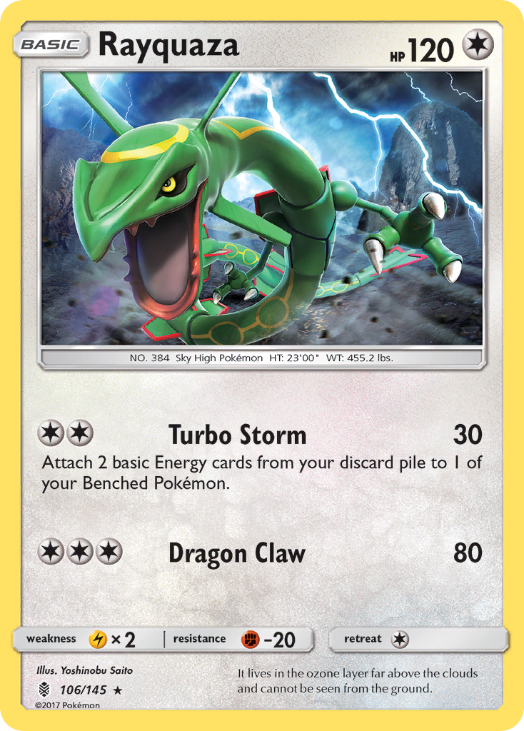Rayquaza — Guardians Rising #106 / 145