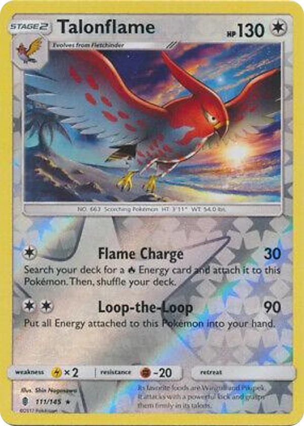 Talonflame — Guardians Rising #111 / 145