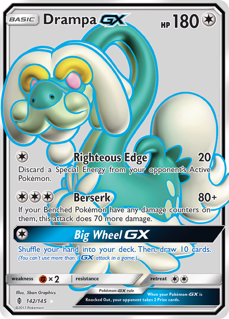 Drampa-GX — Guardians Rising #142 / 145