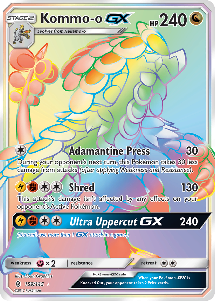 Kommo-o-GX — Guardians Rising #159 / 145