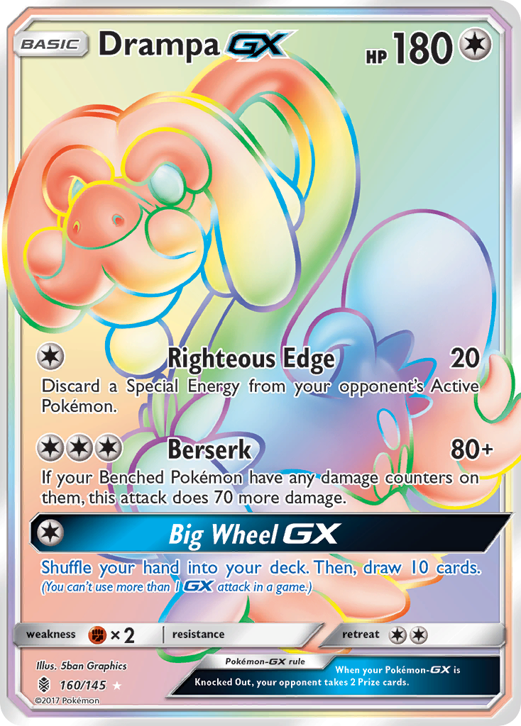 Drampa-GX — Guardians Rising #160 / 145