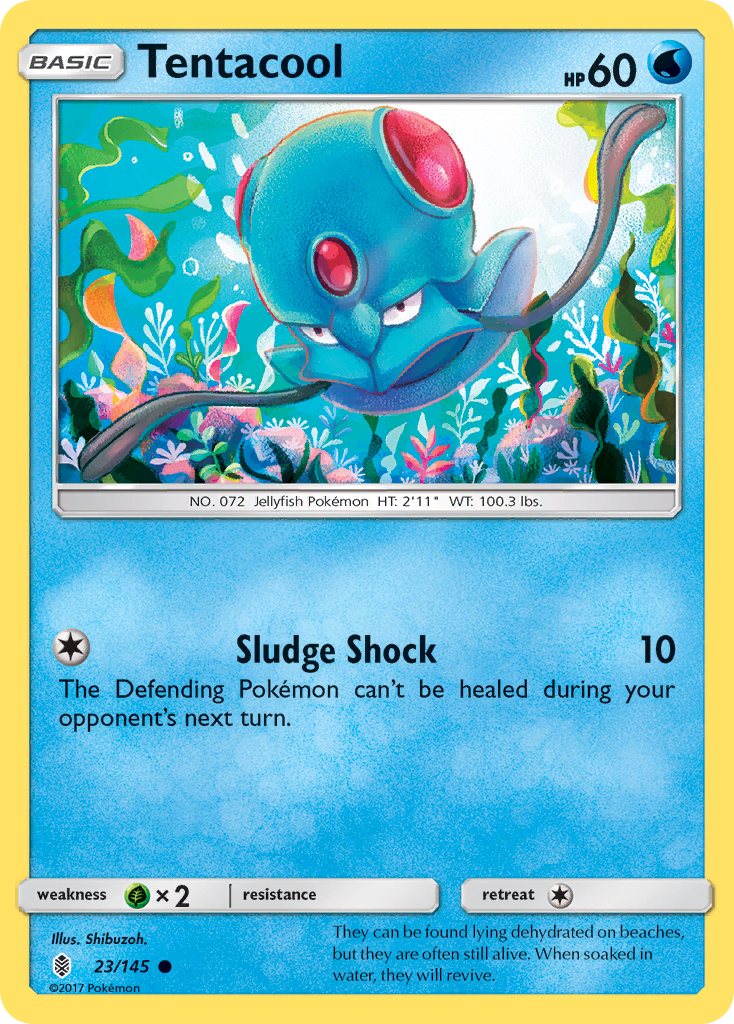 Tentacool — Guardians Rising #023 / 145
