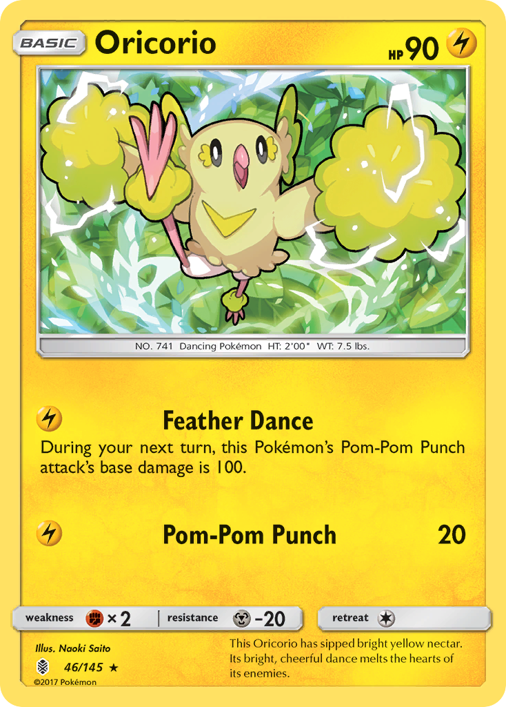 Oricorio — Guardians Rising #046 / 145