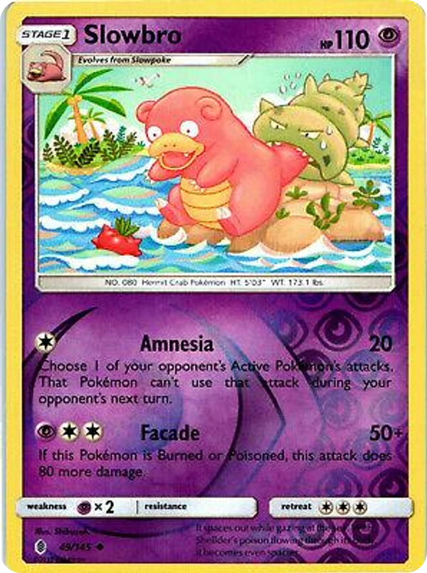 Slowbro — Guardians Rising #049 / 145