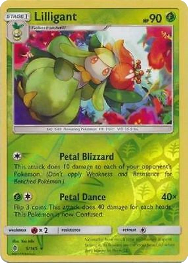 Lilligant — Guardians Rising #005 / 145