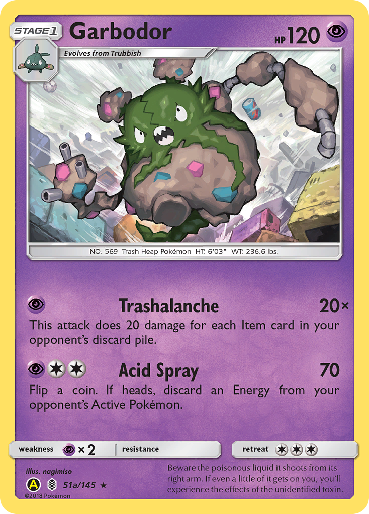 Garbodor — Guardians Rising #051 / 145
