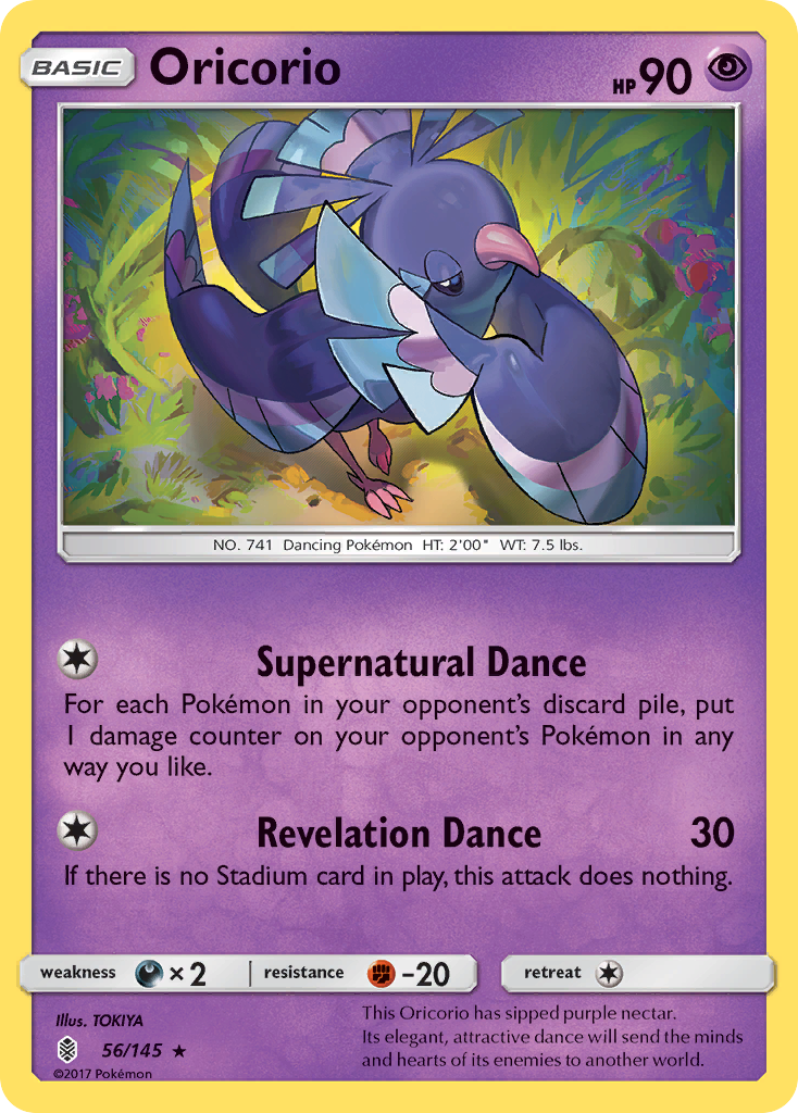 Oricorio — Guardians Rising #056 / 145