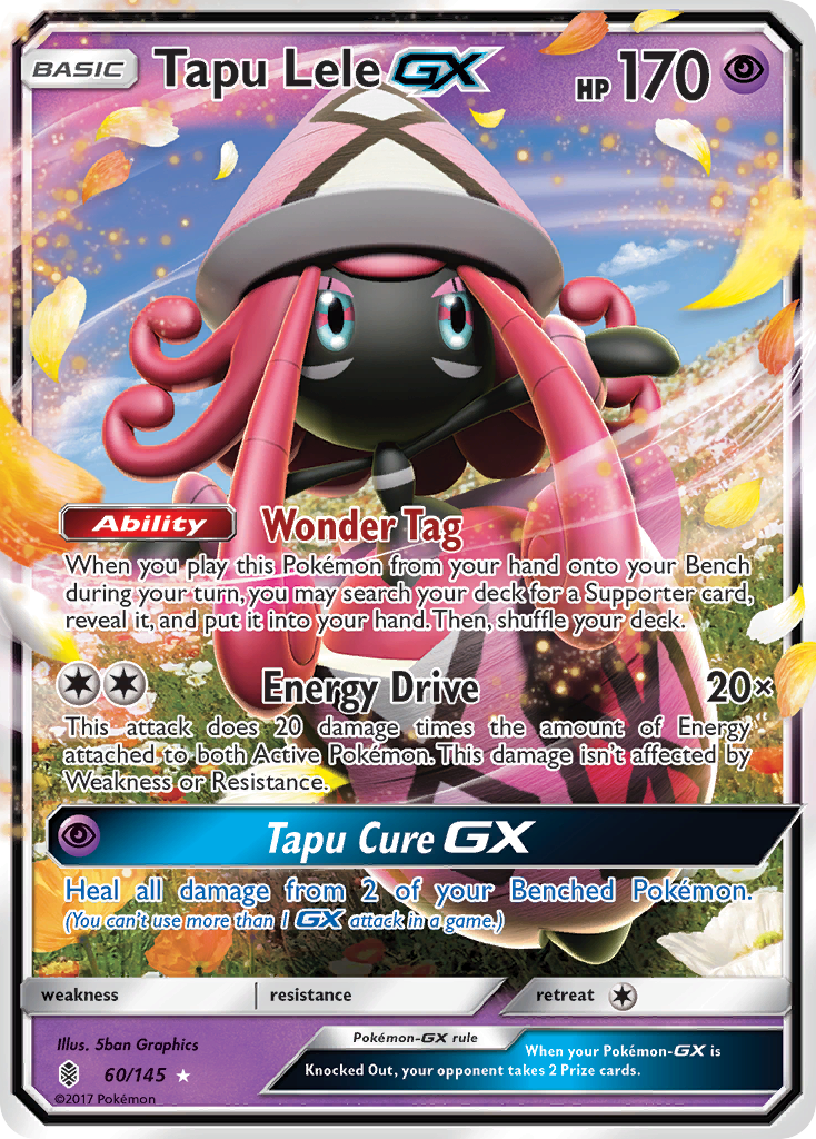 Tapu Lele-GX — Guardians Rising #060 / 145