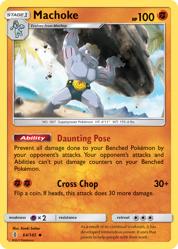 Machoke — Guardians Rising #064 / 145