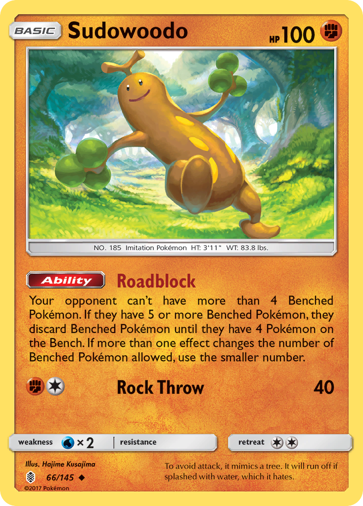Sudowoodo — Guardians Rising #066 / 145