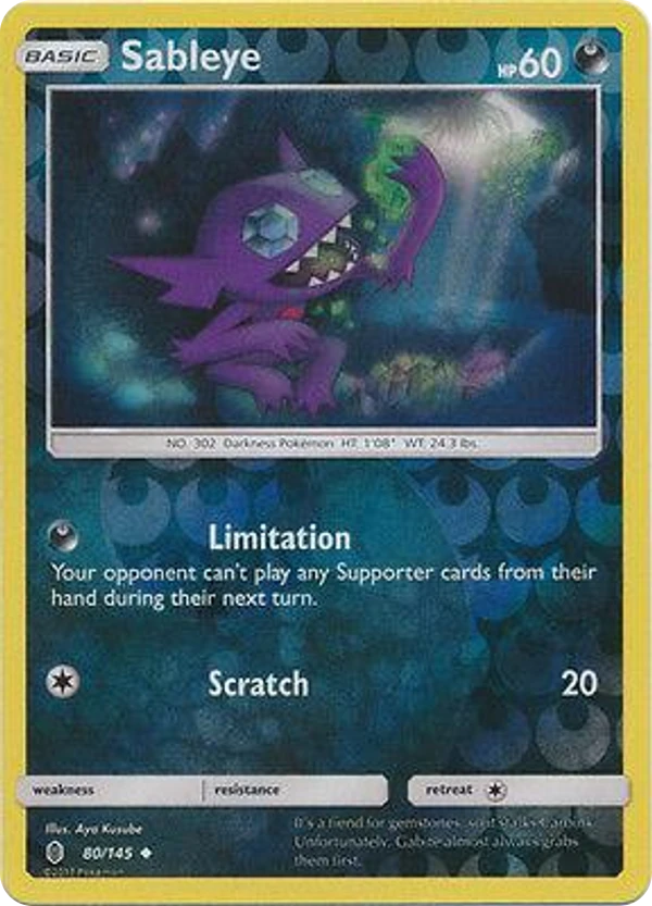 Sableye — Guardians Rising #080 / 145