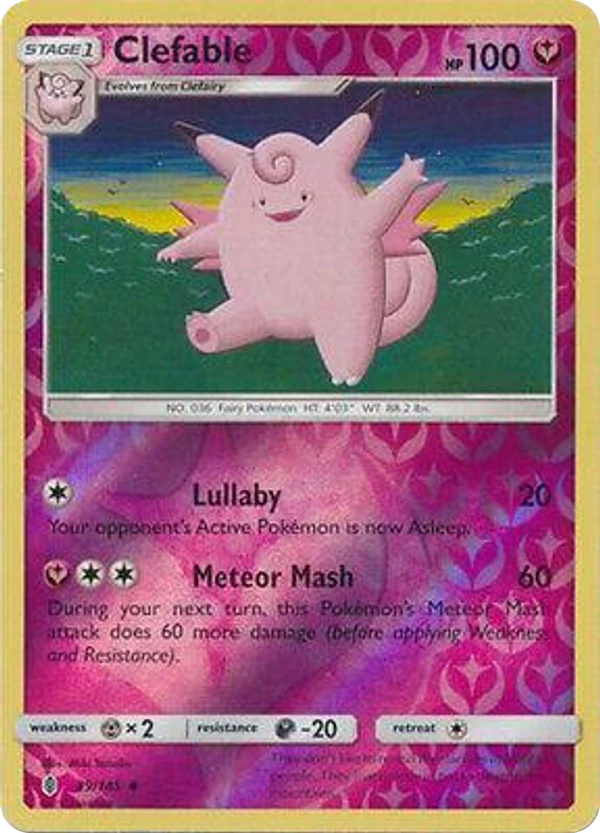 Clefable — Guardians Rising #089 / 145