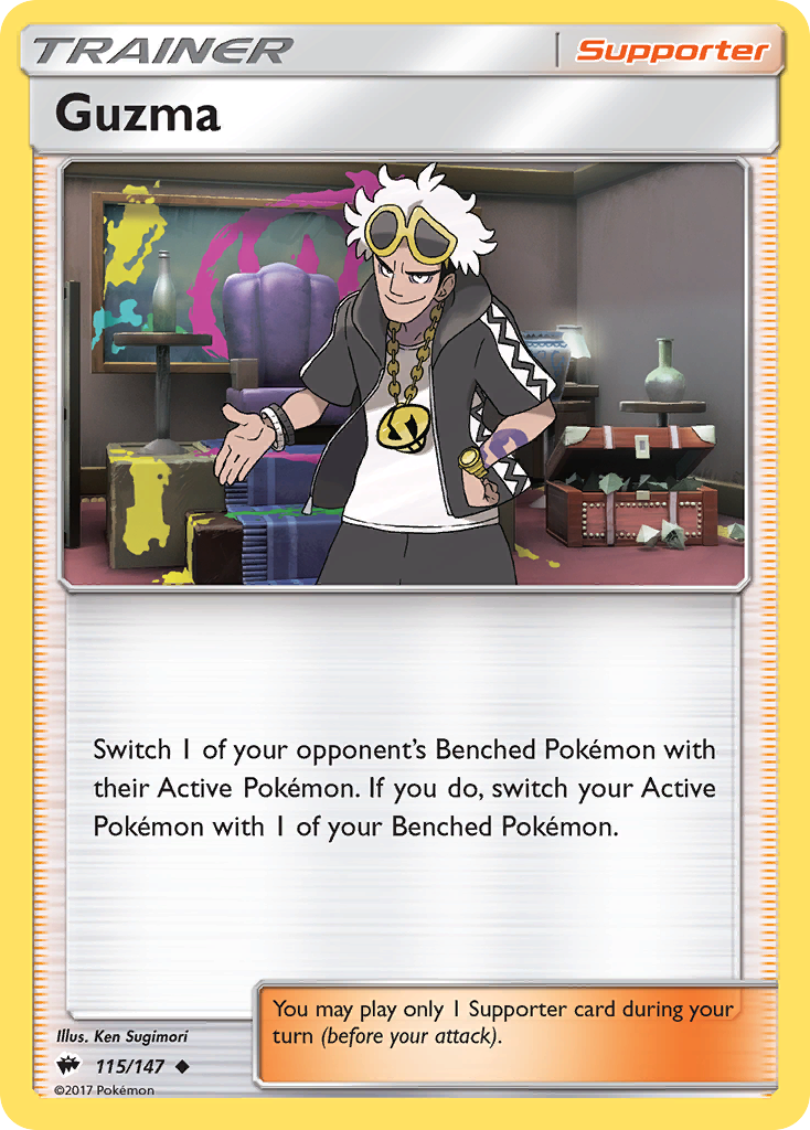 Guzma — Burning Shadows #115 / 147